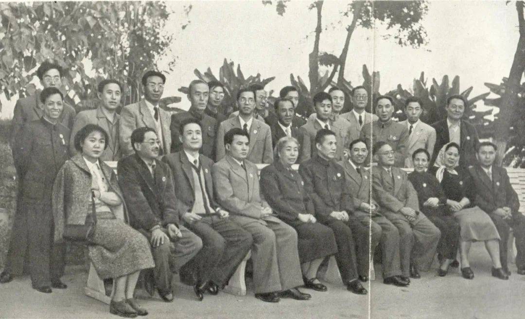 团员有戈宝权,叶君健,刘白羽,曲波,祖农·哈迪达尔,季羡林,赵树理