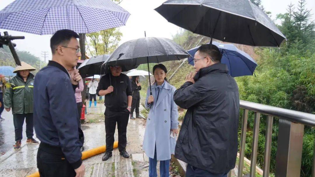 定南县委副书记,县长陈钰滢现场调度地质灾害防治工作4月8日下午,全国