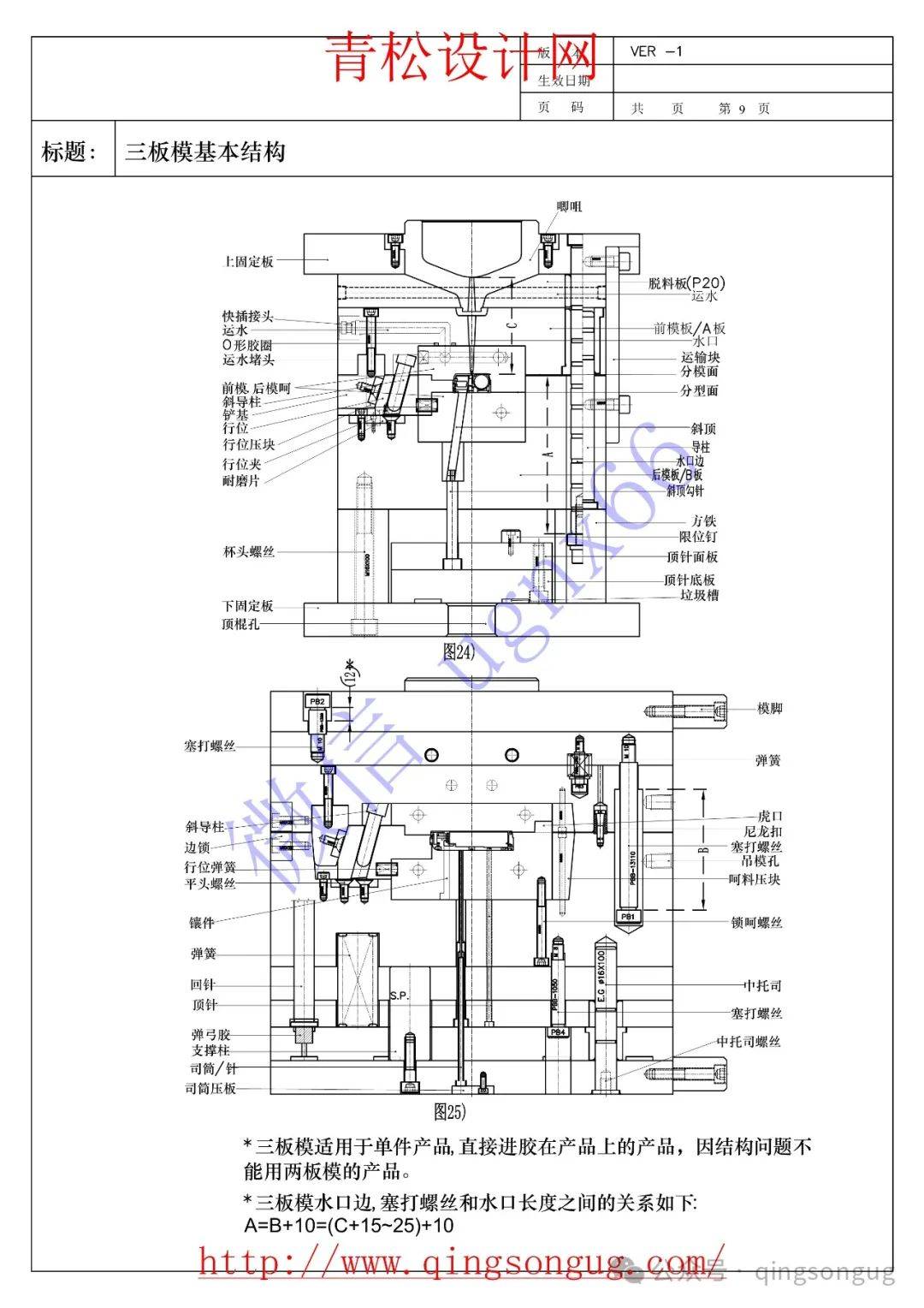 模具设计标准