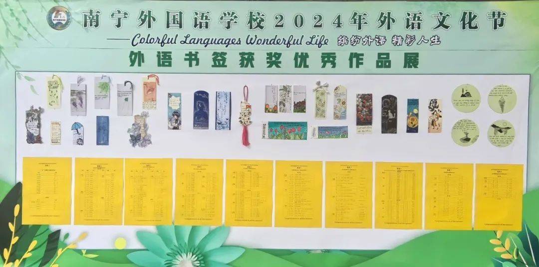 传承"colorful languages  wonderful life 缤纷