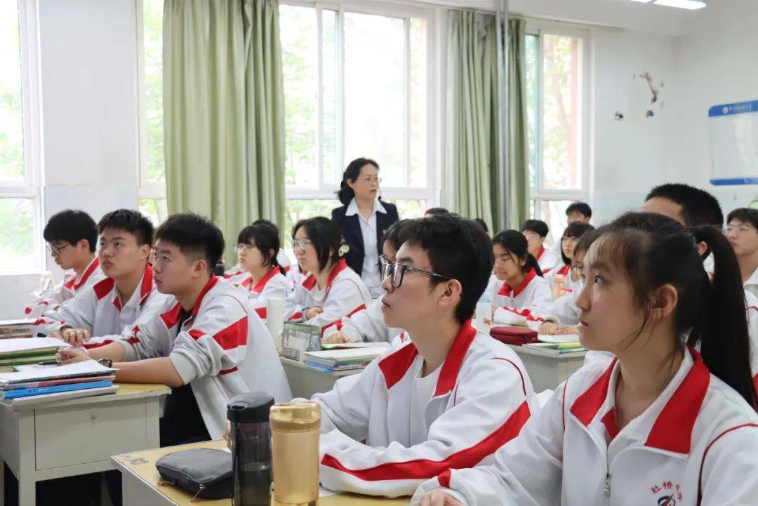 渭南市杜桥中学举行临渭之春品质课堂开放日活动