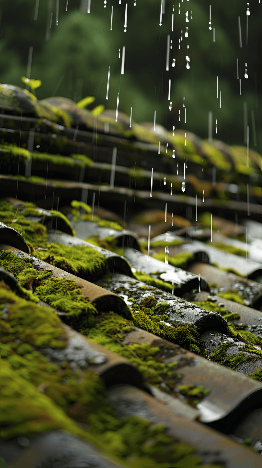 春雨的图片唯美 雨景图片