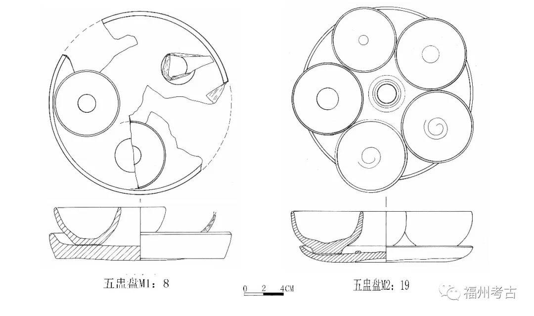小盅为侈口,斜腹略弧,平底.盘口径17.8,底径16.6,通高5.