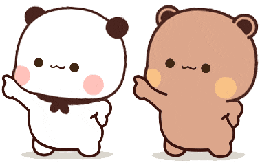 可爱熊猫一二布布表情包动图