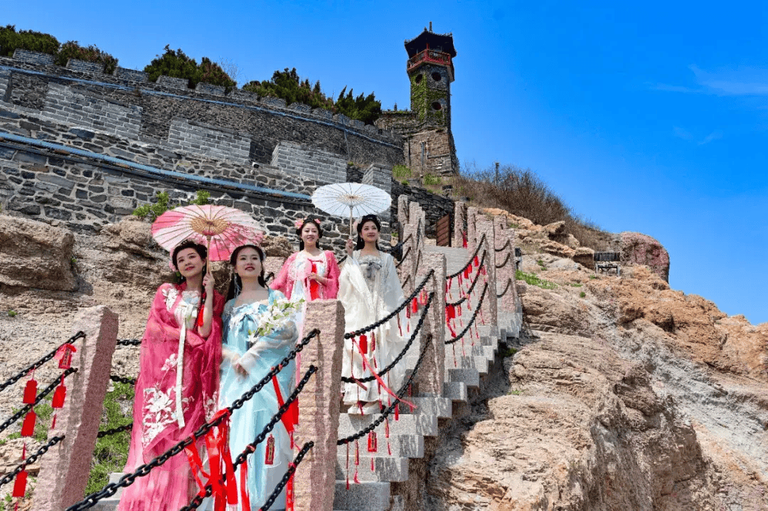 在仙阁最美的春光里,定格最美的自己