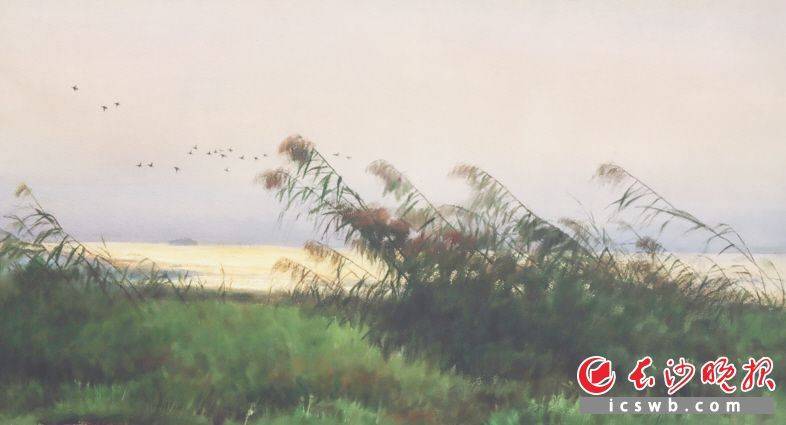 "五一"游长沙倒计时:欣赏最美中国水彩画