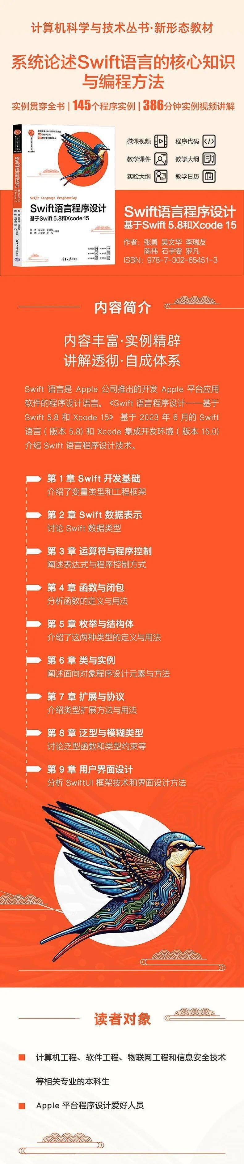 新书推荐|Swift语言程序设计：基于Swift 5.8和Xcode 15_搜狐网