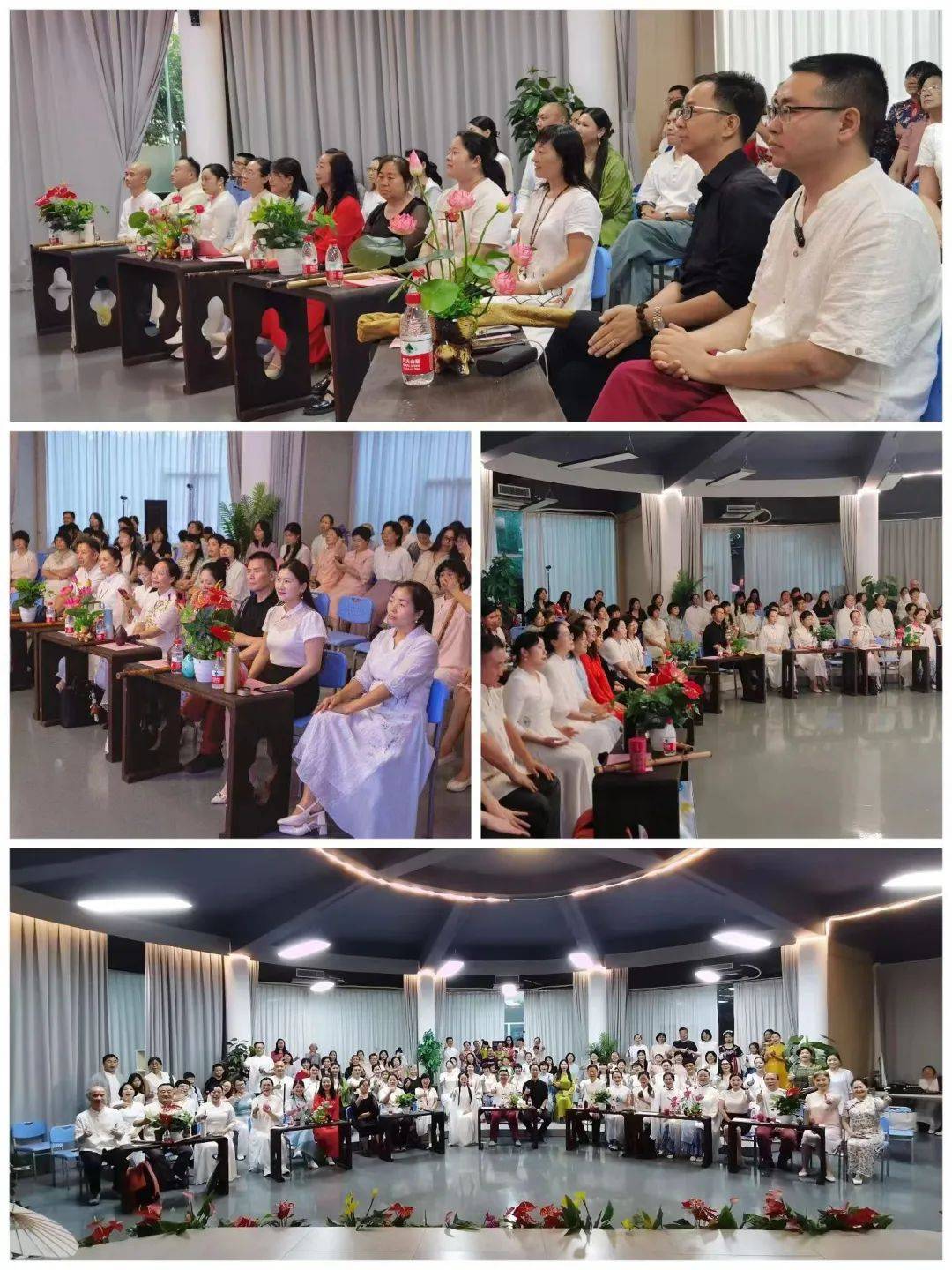 寮步镇文艺志愿服务队协办开展欢埙古舞迎五一文艺汇演志愿活动