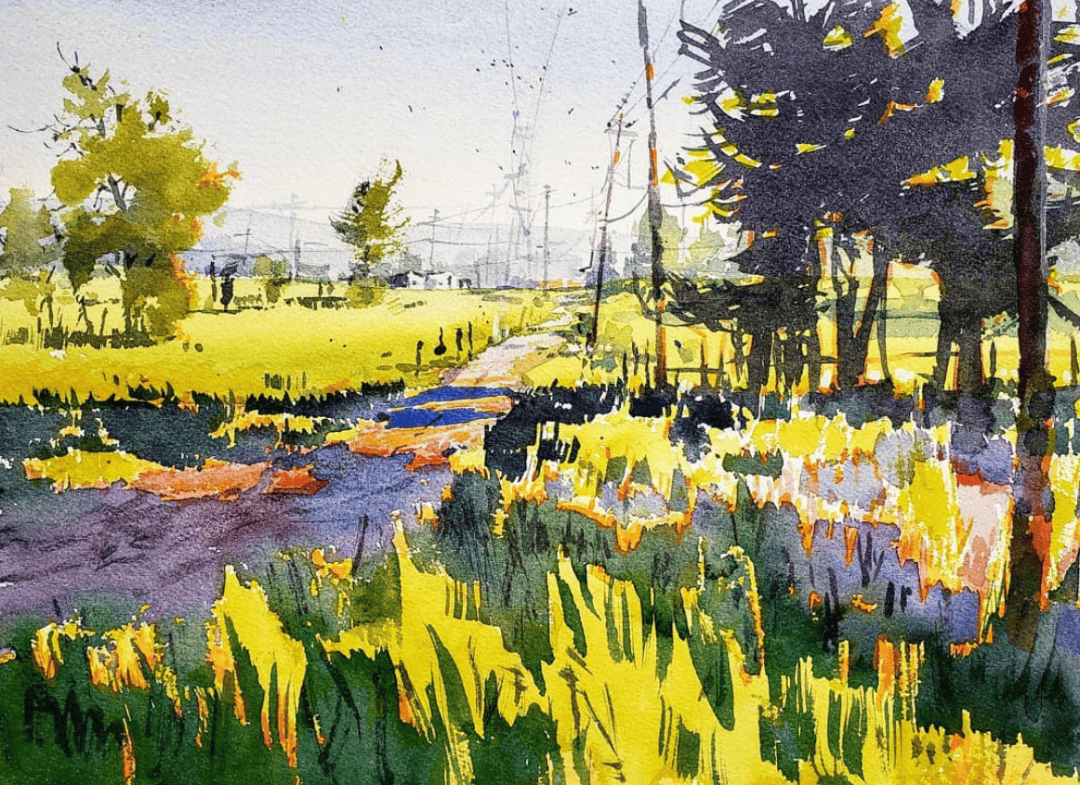 美籍华裔水彩画家——钟永宏作品欣赏(森林篇一)