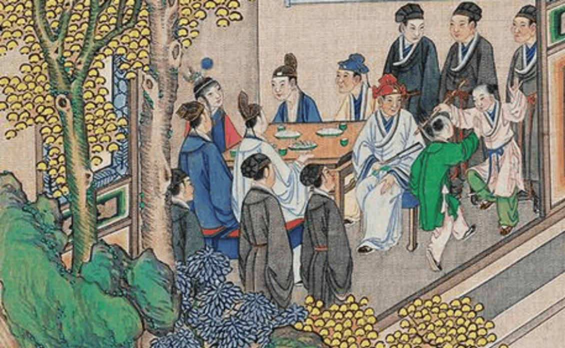 赏析 薛蟠过生日提前请客送礼 全家意在金玉姻缘_宝玉_冯紫英_东西