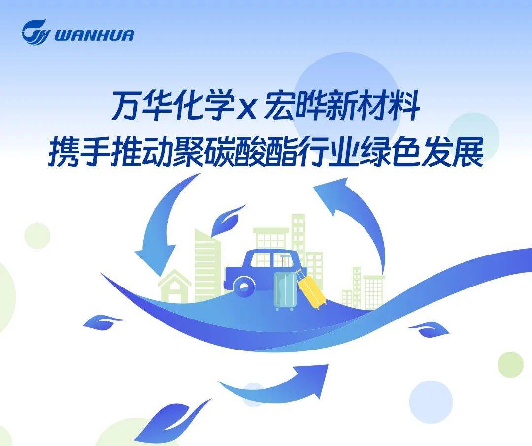 in chinaplas|万华化学 x 宏晔新材料携手推动聚碳酸酯行业绿色发展