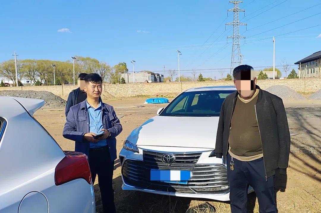 靖边法院强制扣押车辆 被执行人家属主动还款