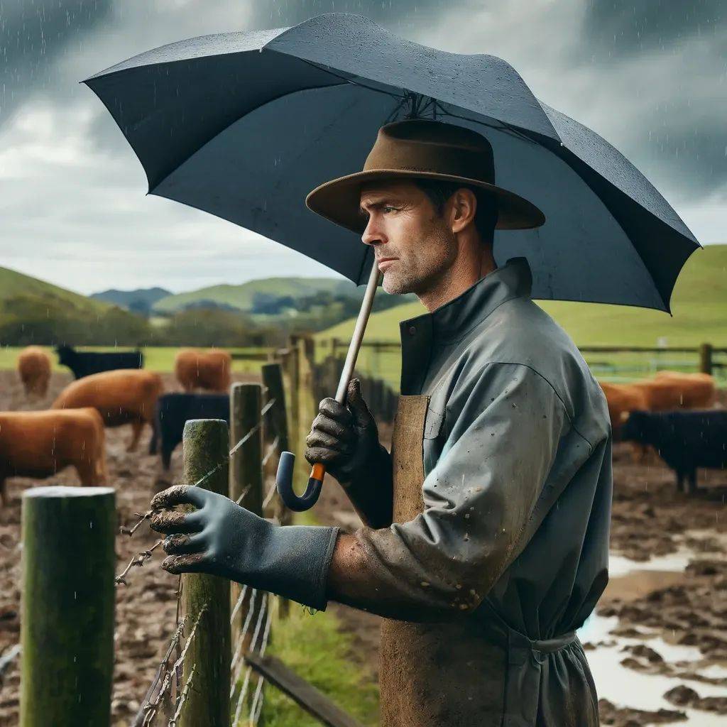 "新西兰人为啥不爱打雨伞?"风太大,伞太贵,还有