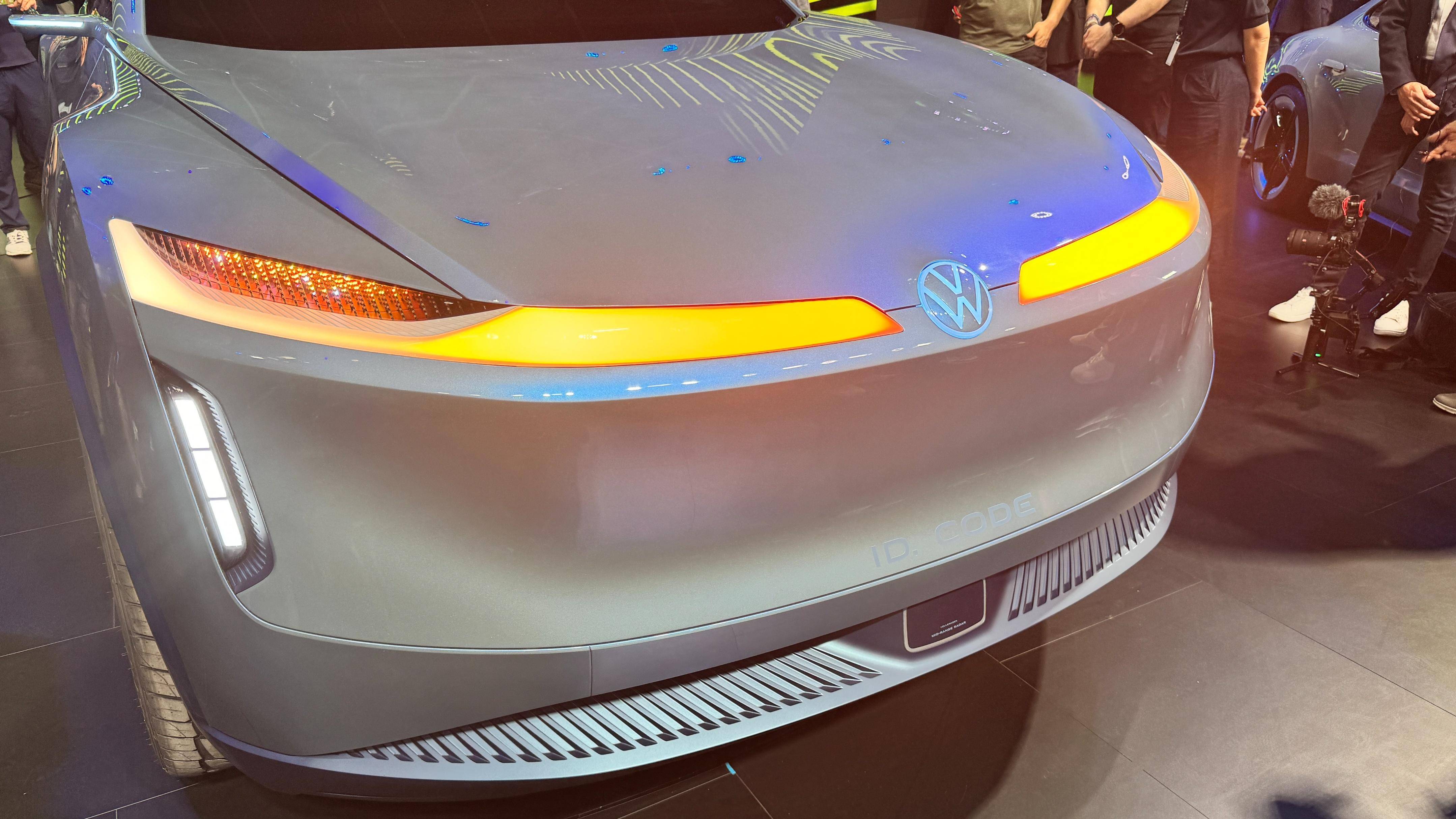 支持L4级自动驾驶技术！大众全新概念车ID.CODE亮相大众之夜_搜狐汽车_搜狐网