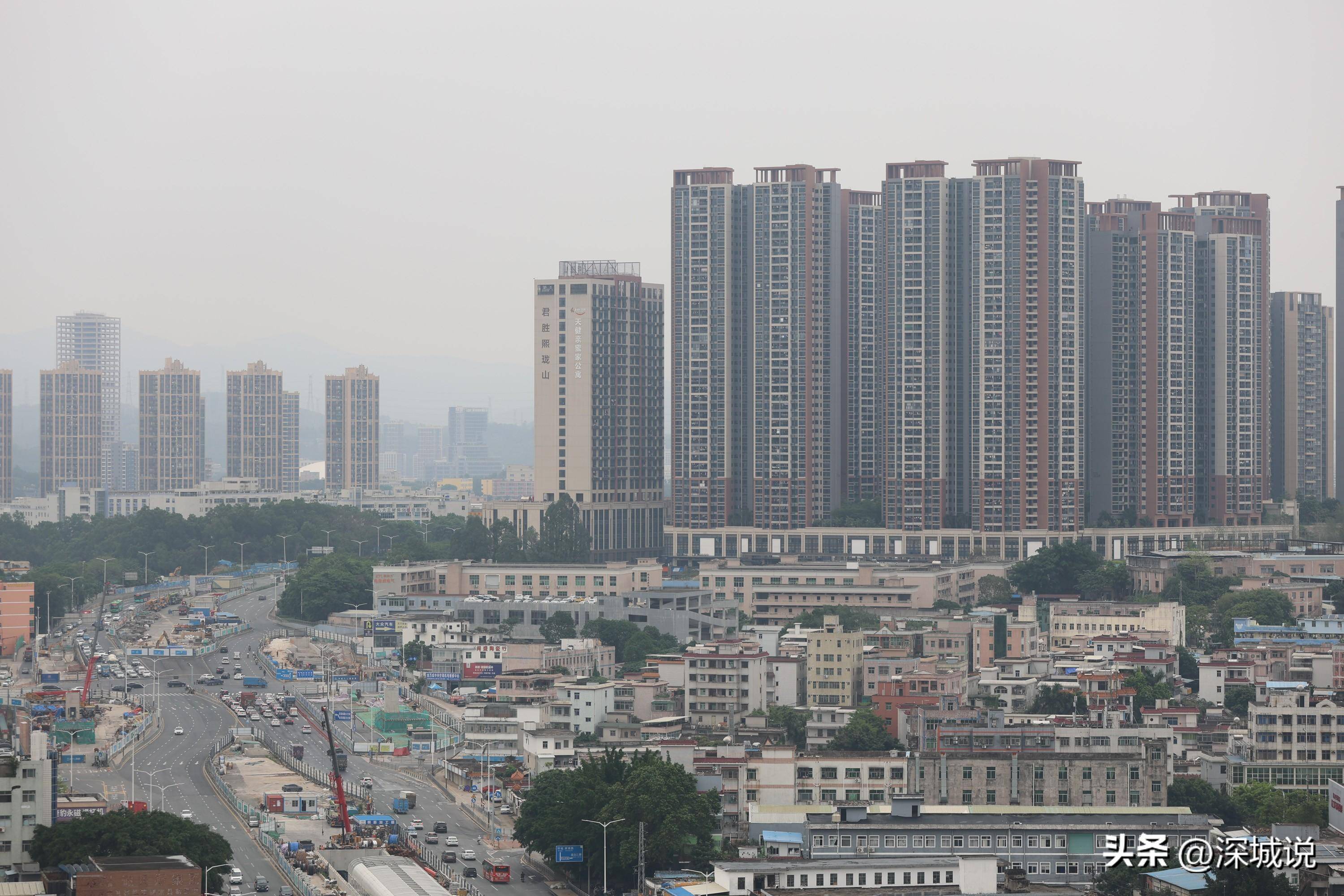 发展中的深圳东部龙岗区,从地铁3号线延伸的方向说起