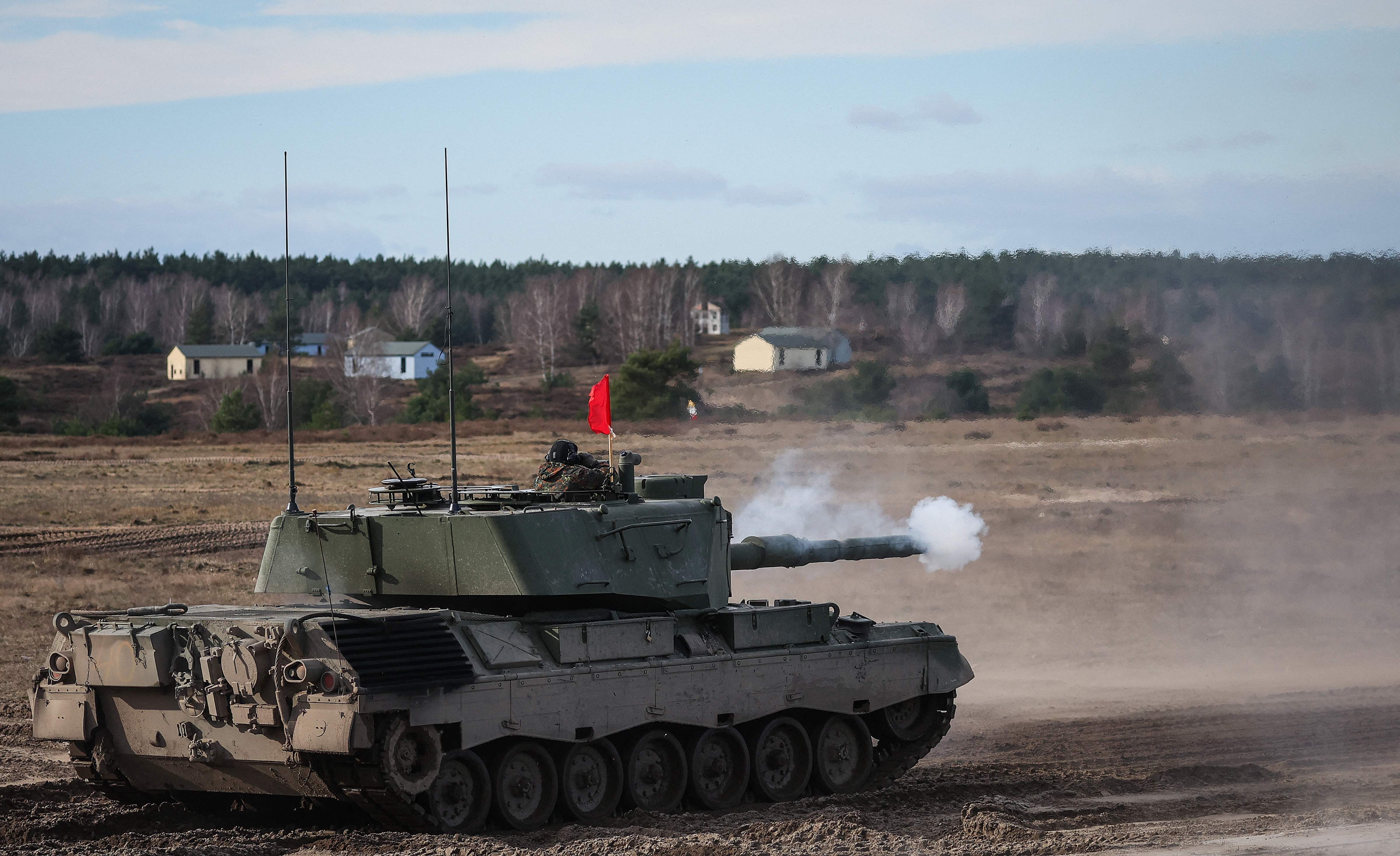 俄将展出缴获德国“豹”式坦克