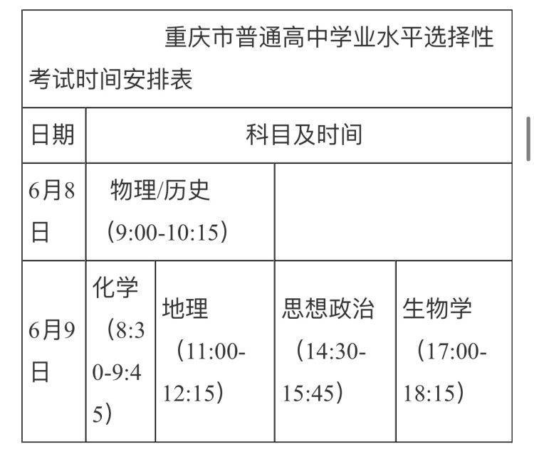 重庆2024年高招办法公布：6月7日至9日考试，这些考生可加分