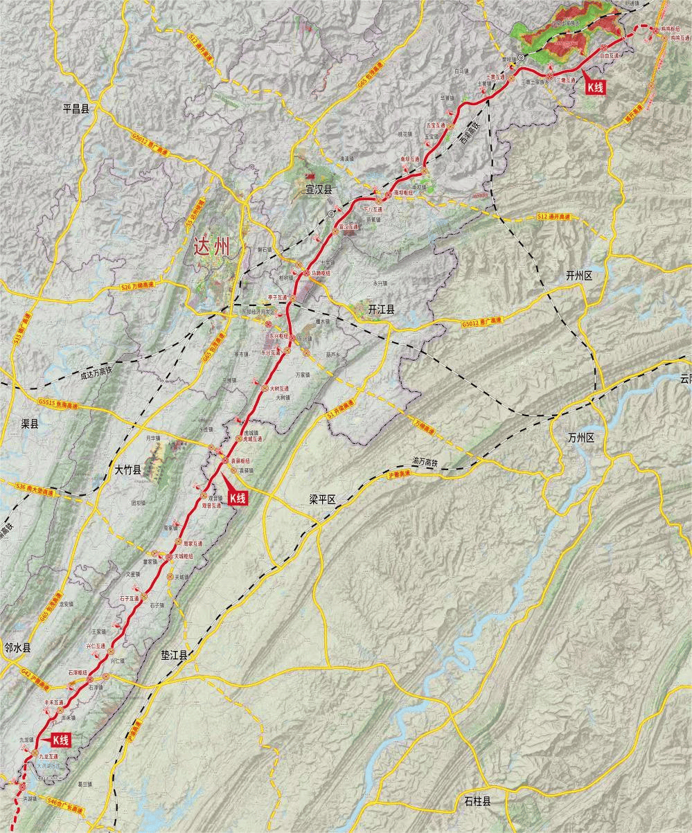 宣大高速公路图片