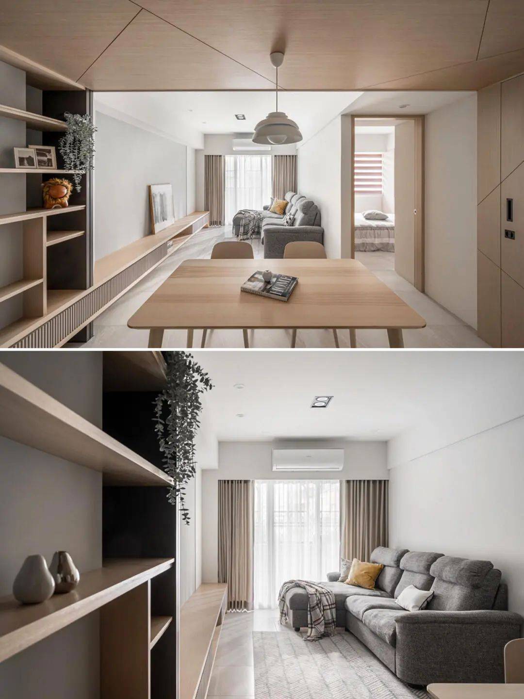 今天,我将为大家展示一套110㎡的日式风格装修案例,这个充满"自然感"