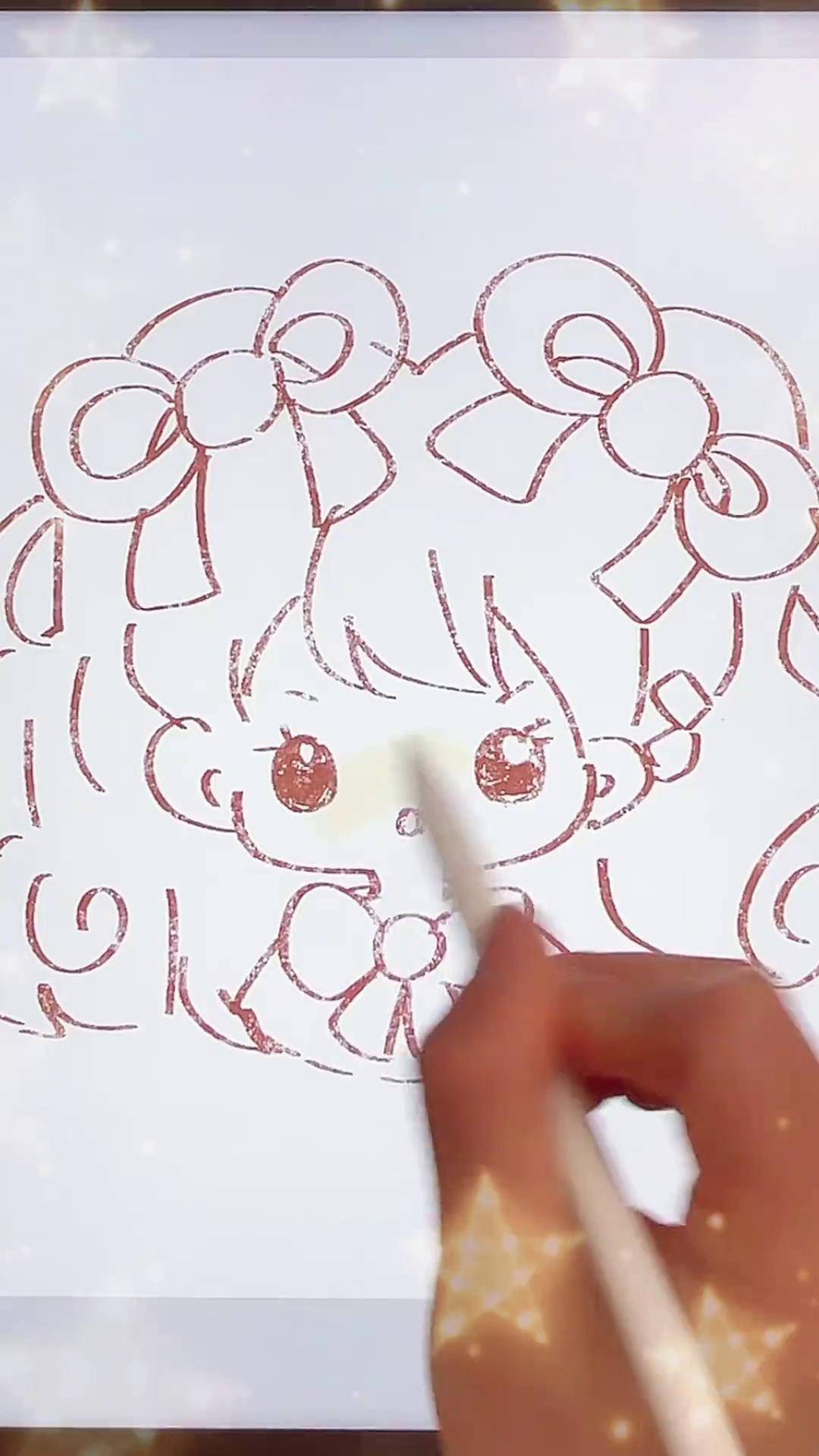 一学就会系列 儿童画 简笔画教程 巨蟹座q版可爱公主q版人物
