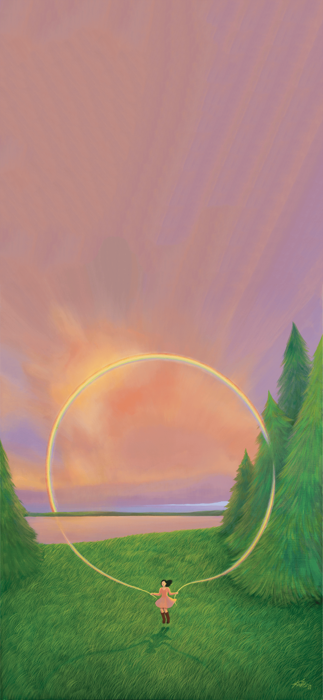 意境风景和插画手机壁纸