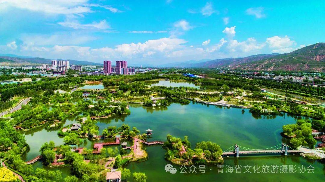 《湟水河湿地公园》青海省文化旅游摄影协会供稿《森林城市 生态西宁