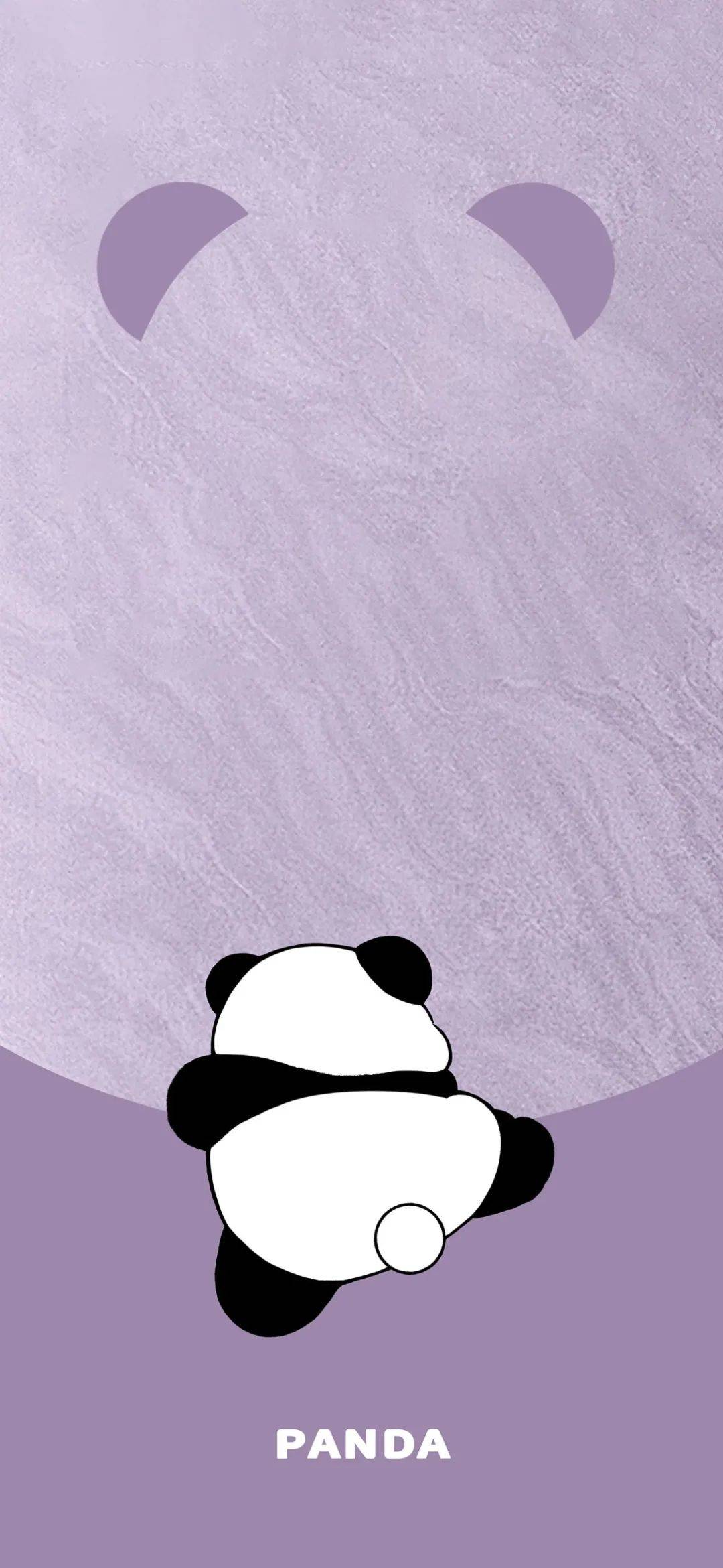 壁纸合集 | 可爱卡通熊猫壁纸,萌力十足
