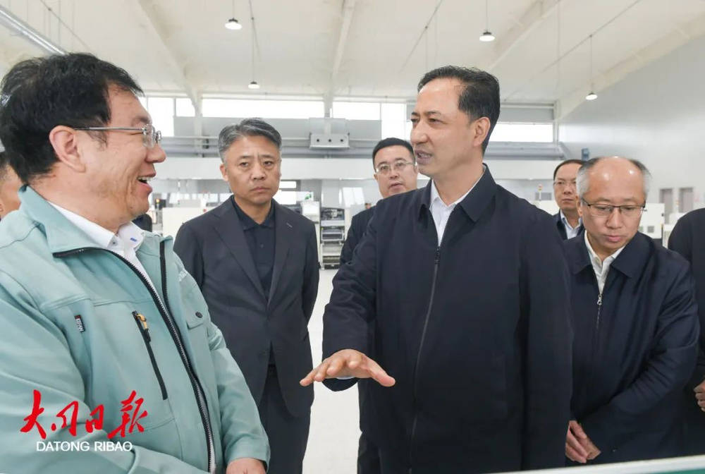 山西省委常委,大同市委书记卢东亮深入新荣区云州区调研重点工程项目