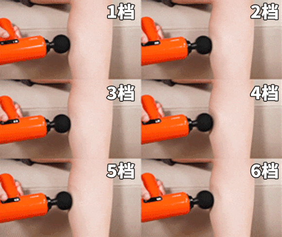 6大专业按摩头照料每一个肌群smooky筋膜枪针对身体