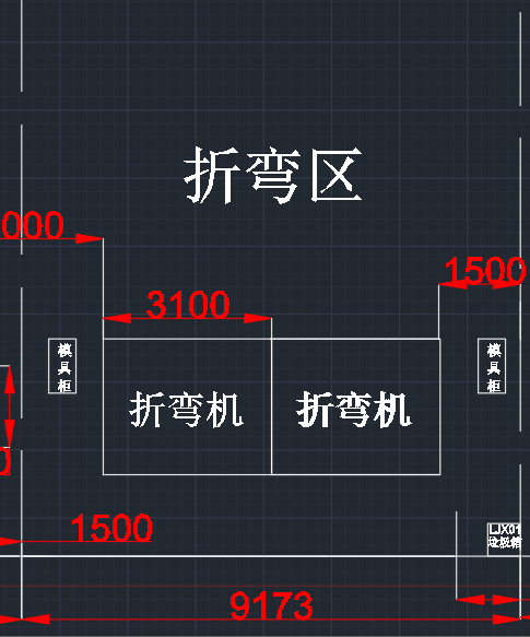钣金车间各设备岗位平面布局图,学习一下!