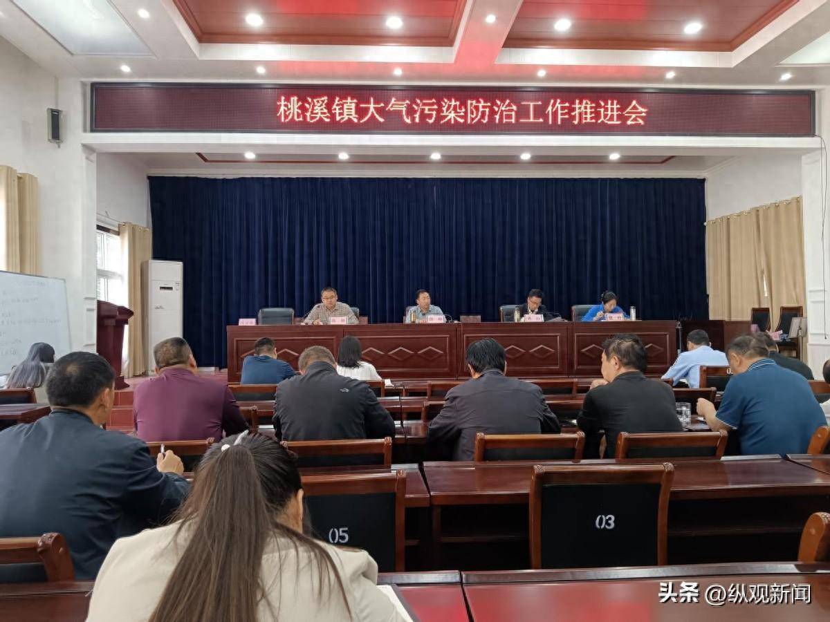 内乡县桃溪镇扎实开展大气污染防治工作