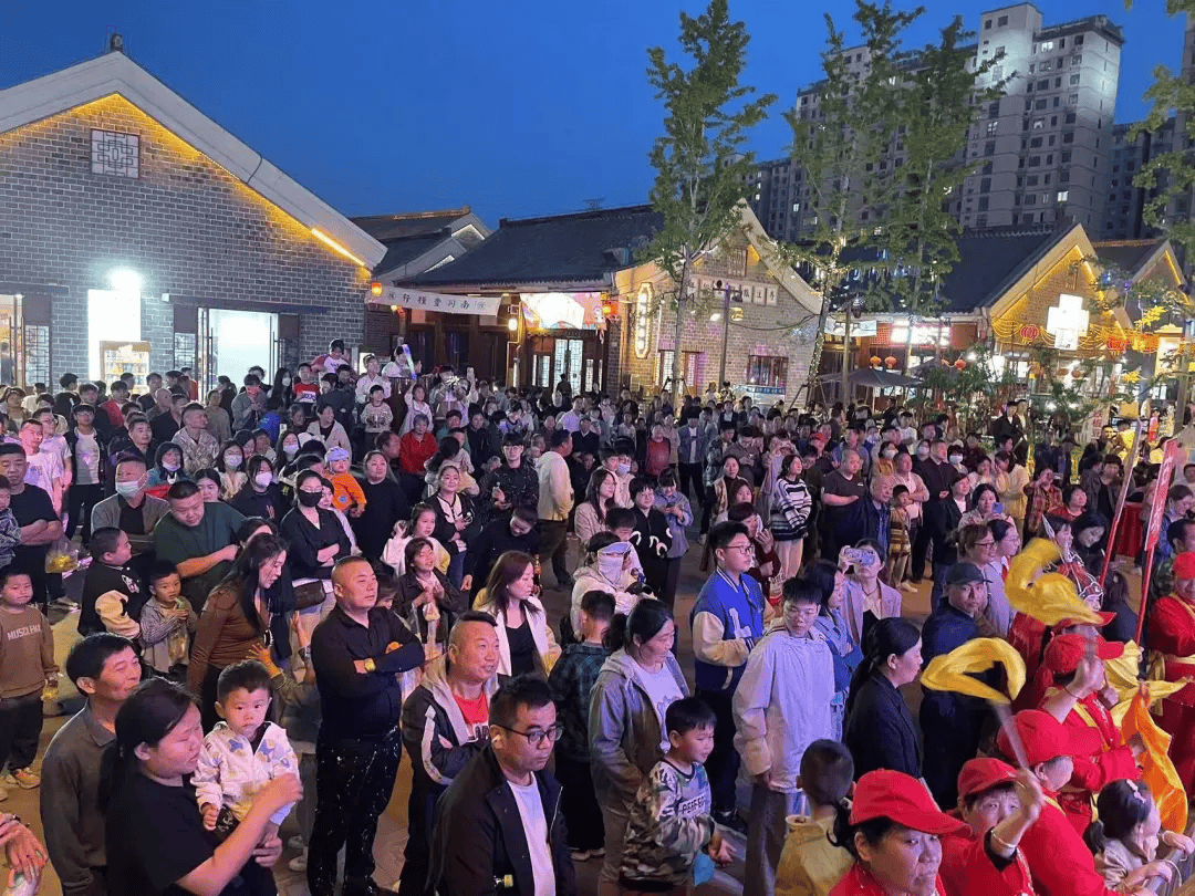 "夜游"濉溪古城居然这么惊艳?丨春游江淮_王婆_演出_淮北