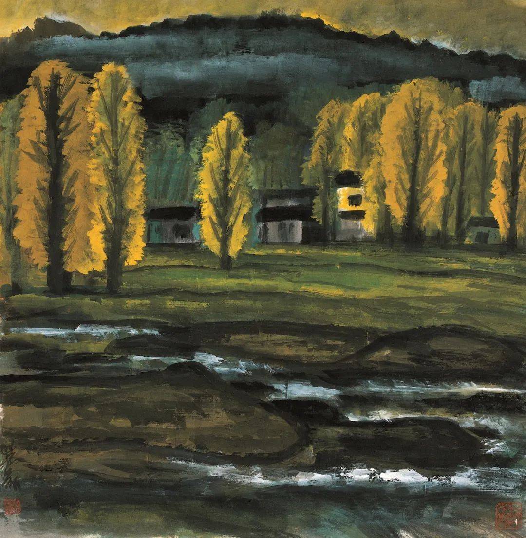 展览 | 从苏州回来,林风眠的风景画已是next level