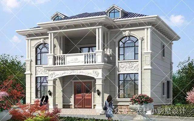 2024农村最火二层简欧别墅!20套二层乡村别墅欧式住宅自建房