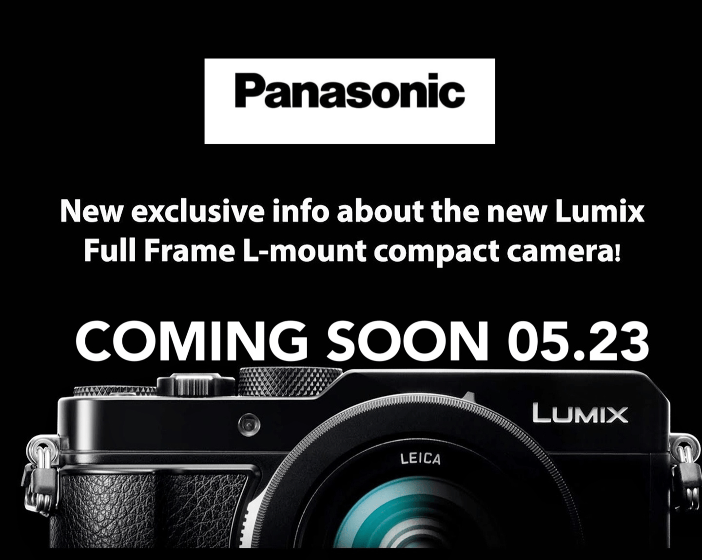 消息称松下将推出 LUMIX 全画幅相机新品，搭载 2400万像素传感器