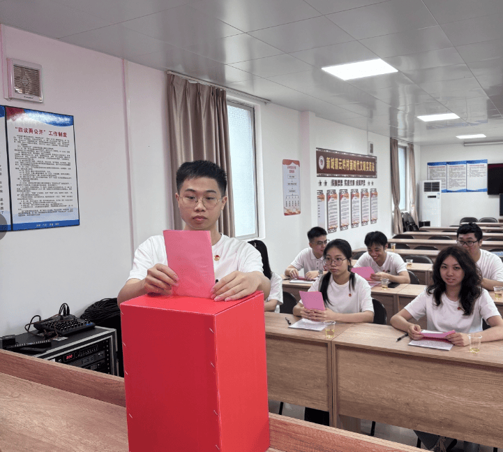 新城镇云吟村团支部圆满完成换届选举工作!