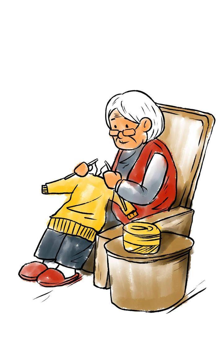 写点生活|妈妈织的毛衣