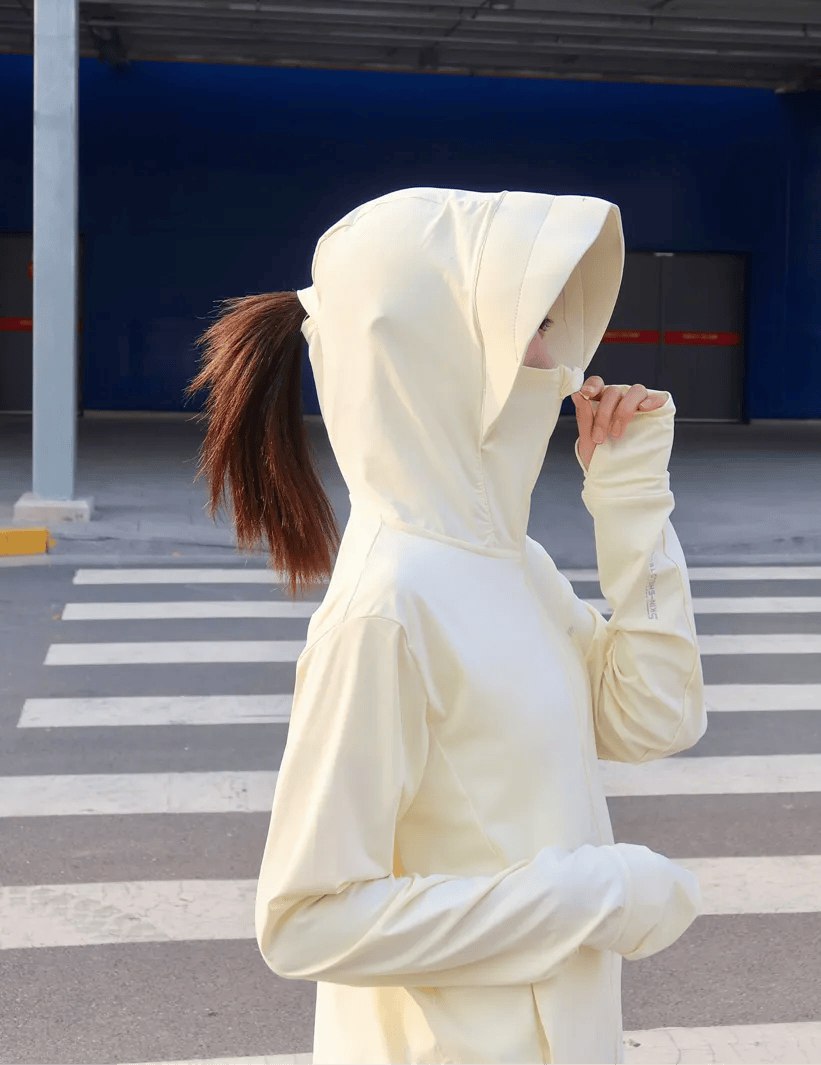 强势抵挡阳光的天花板防晒服,upf600 ,保护肌肤,色彩丰富_素湃_口罩