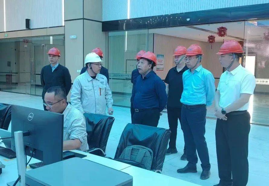 在调研沙湖补水水质净化工程时,平学智指出补水水质净化工程是大沙湖