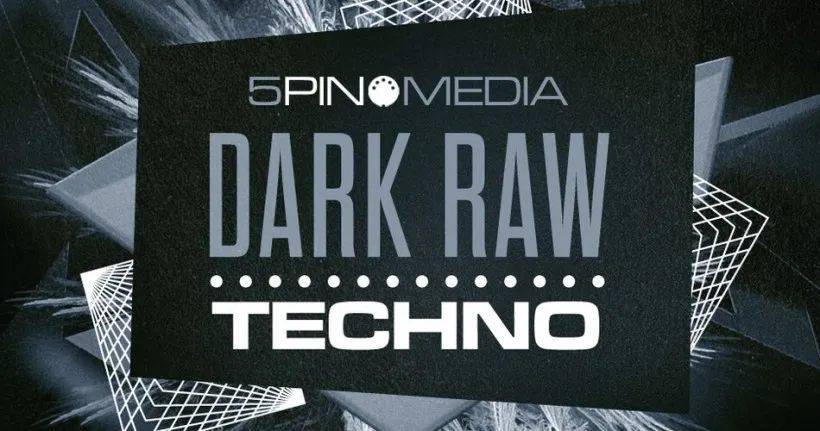 5pin media 发布 dark raw techno 采样包