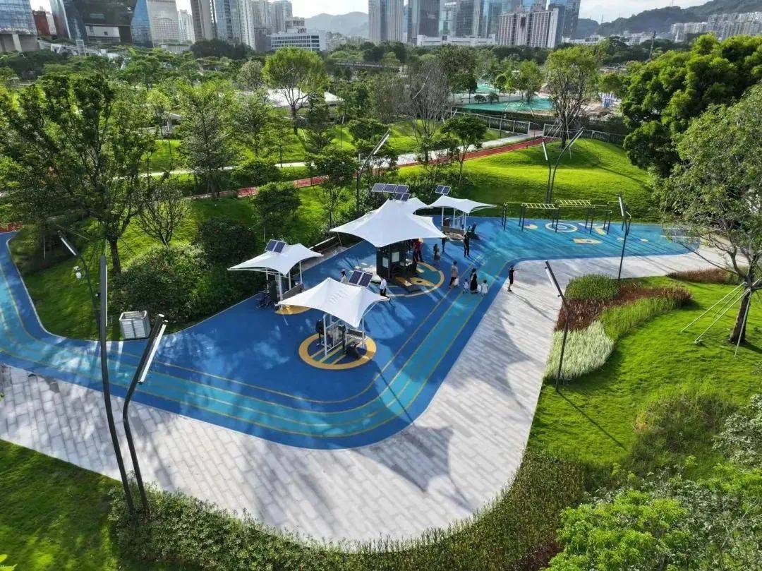 笔架山体育公园!你现在是真的火了!_运动_建设_深圳