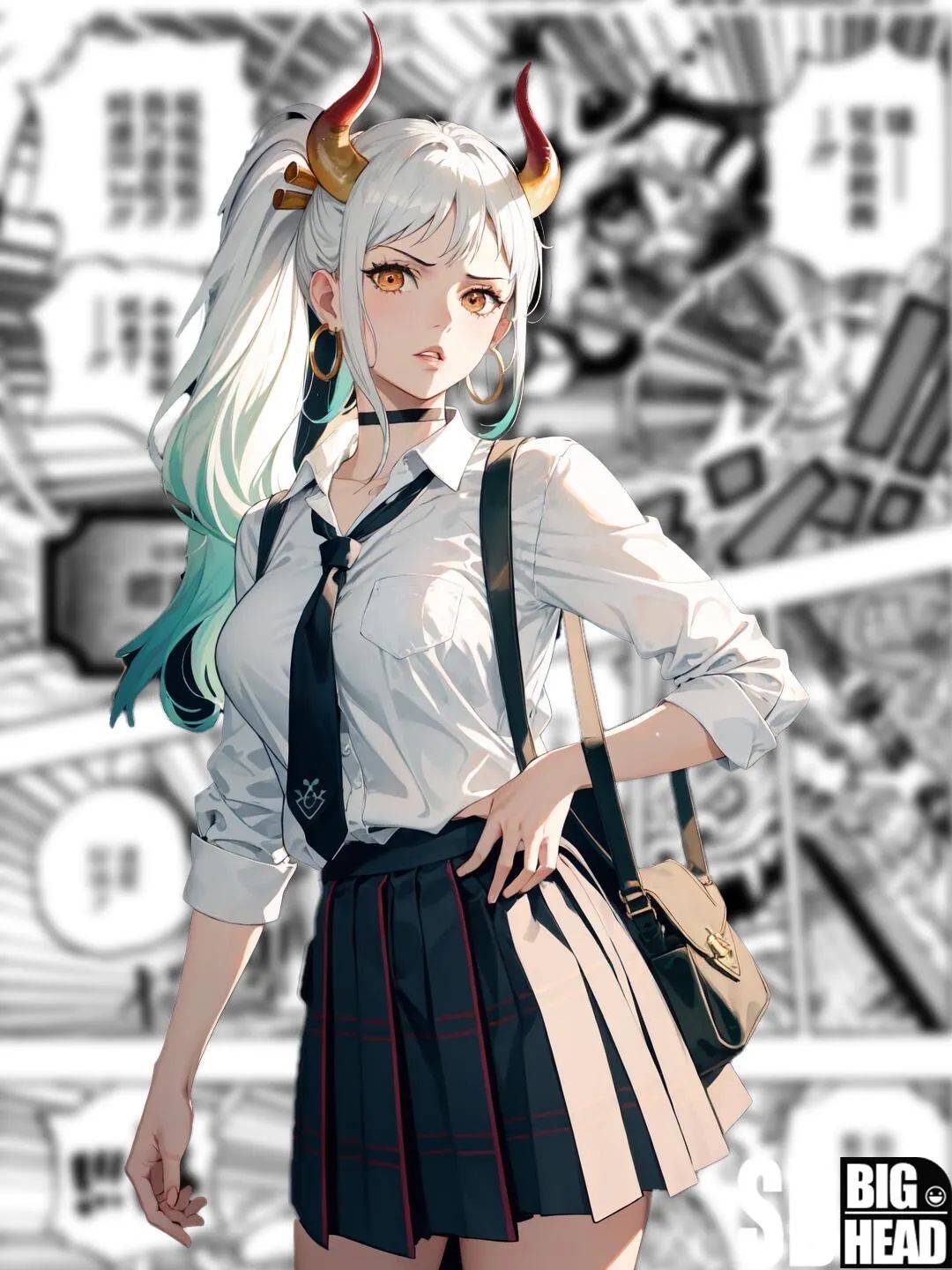海贼王壁纸黑丝性感大和