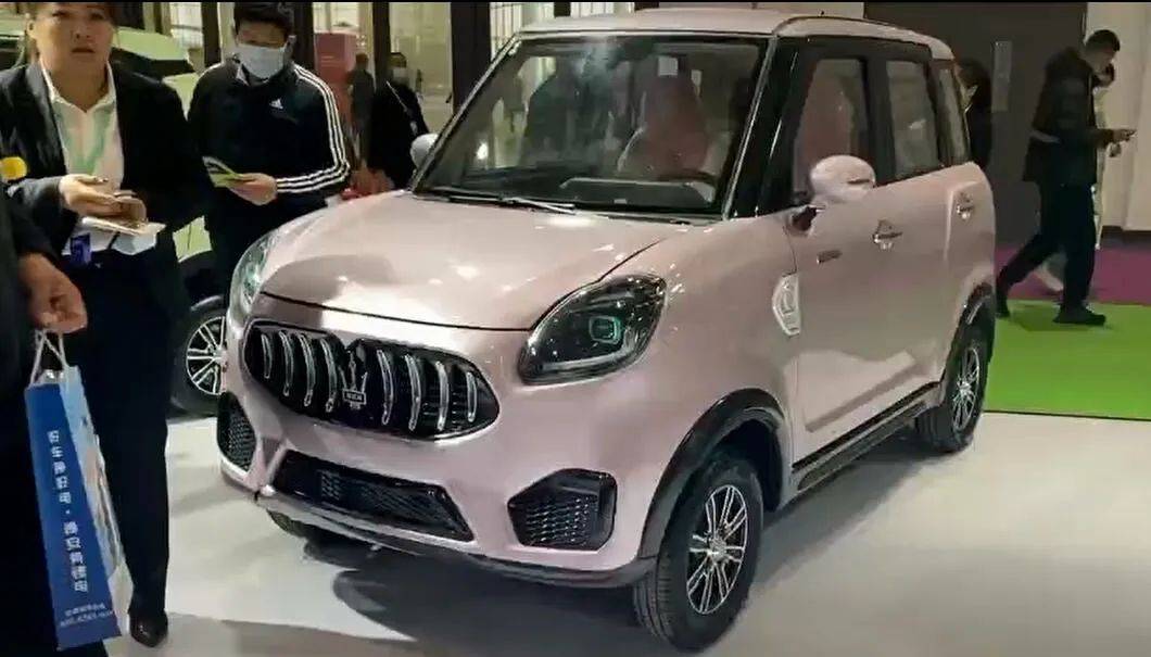 老头乐车展,车模都快哭了