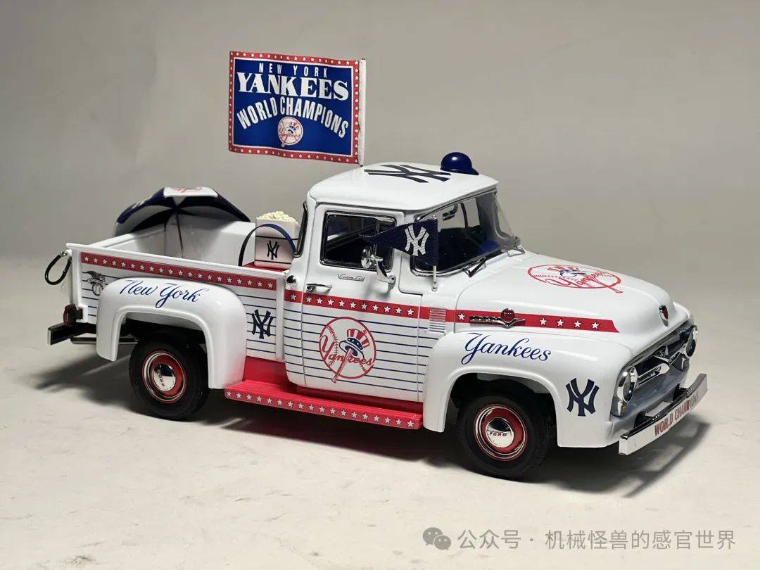 danbury mint | 最美球队车,福特 f100 皮卡纽约洋基队涂装