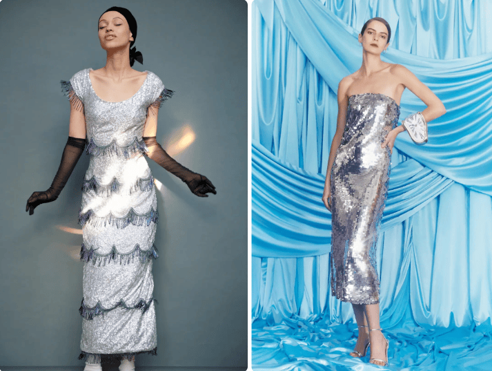 千禧年的银色美学又回归!银色-成2024时尚风向标