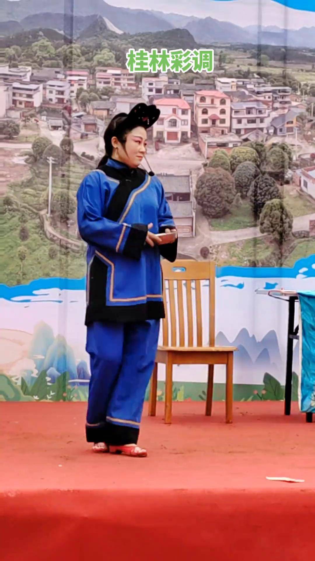 桂林彩调演出现场视频 广西桂林彩调剧 真人真唱