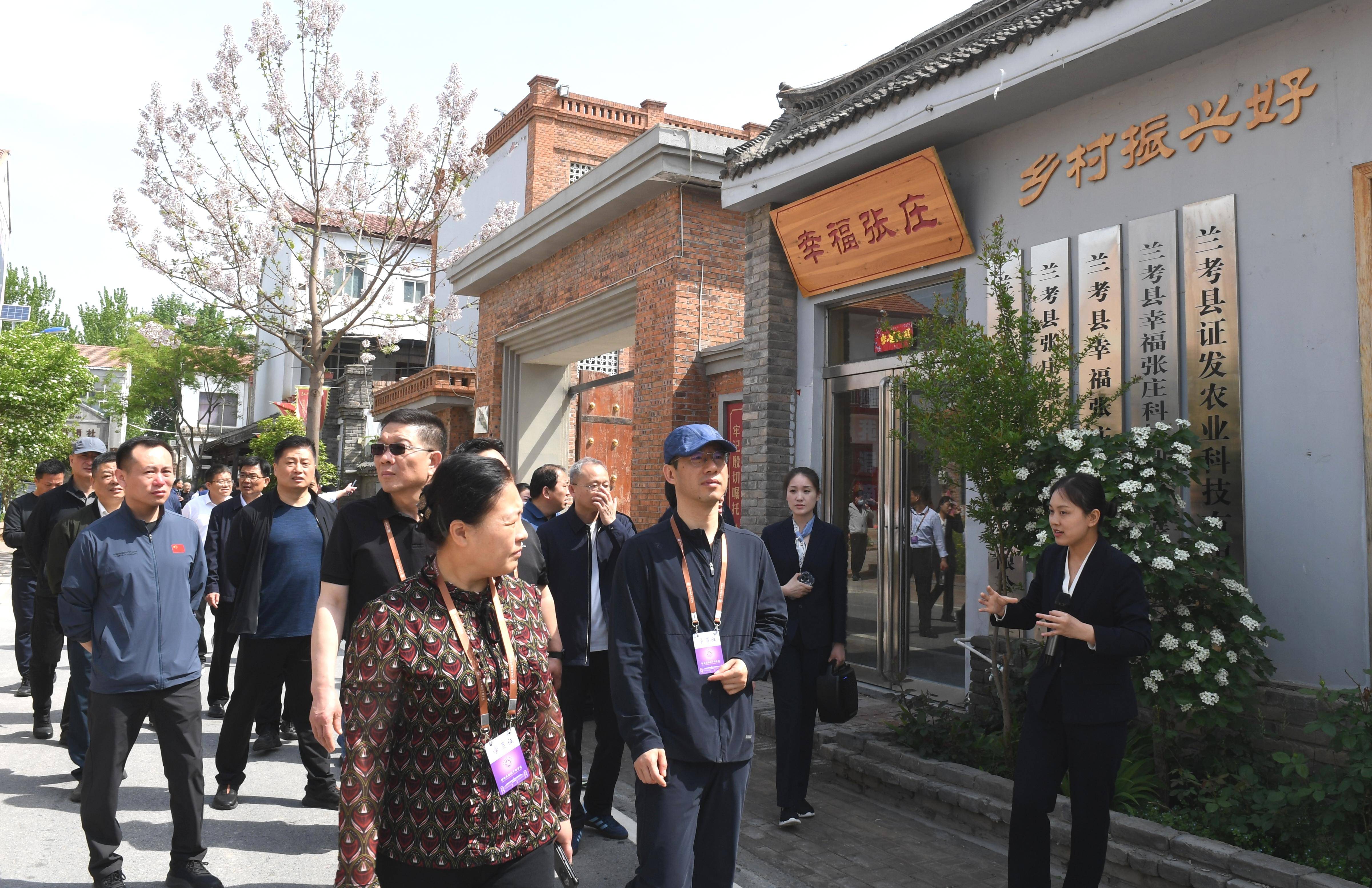 新华社发2024年4月17日拍摄的兰考县三义寨乡付楼村农