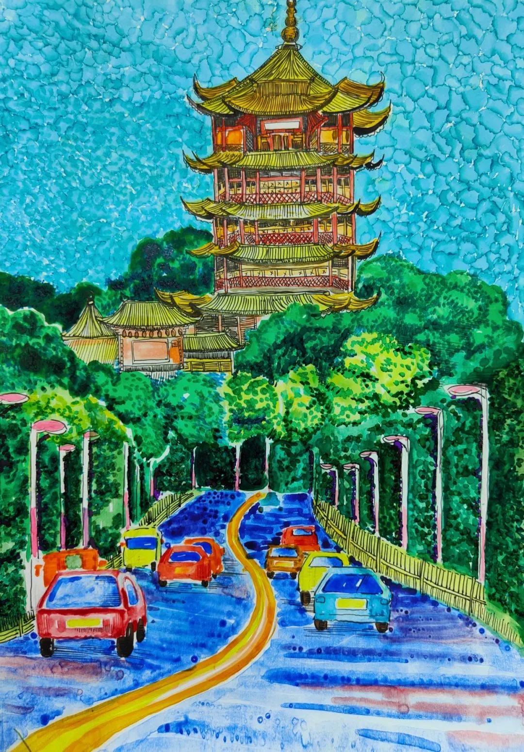 "美好生活共同缔造 我的城市我作主"武汉市优秀绘画作品展