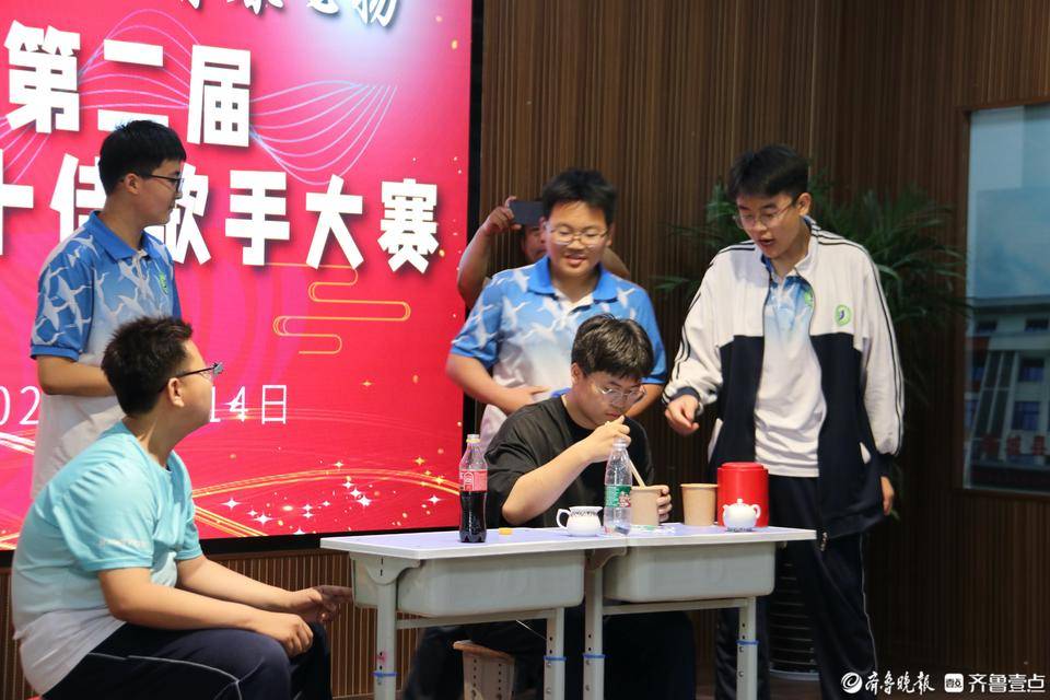 郓城县第一初级中学第二届校园十佳歌手大赛开赛