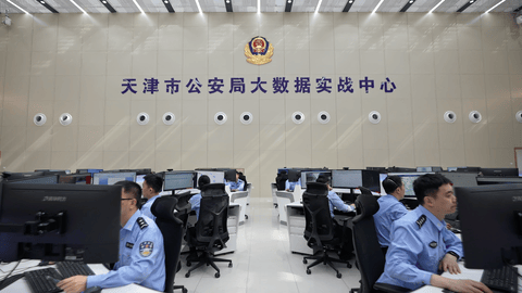 天津公安多举措守护海河流域生态环境(央广网发 天津市公安局供图)